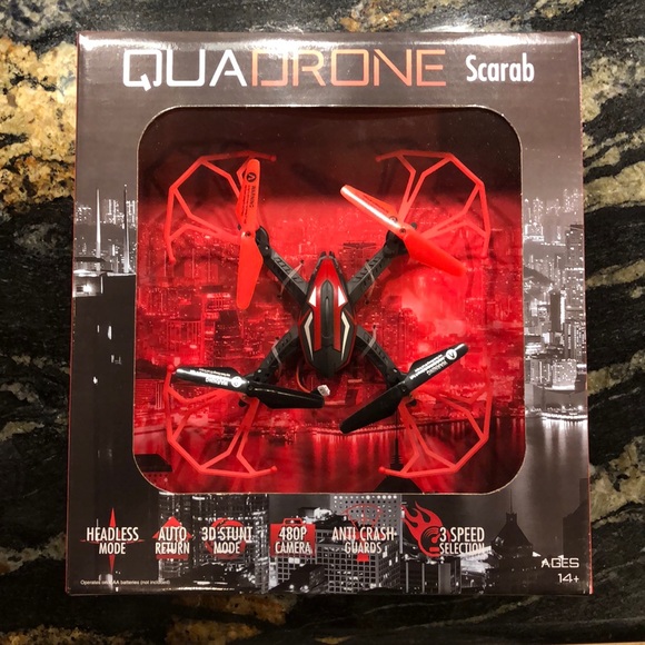 quadrone scarab camera drone